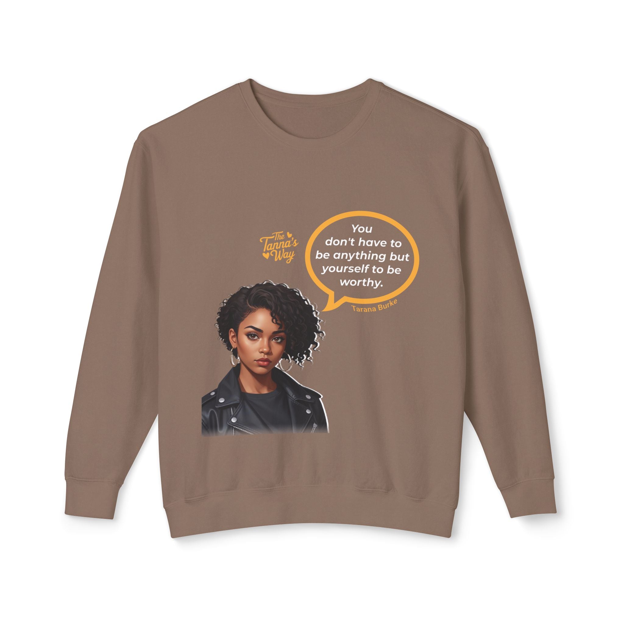 Tarana Burke | Unisex Lightweight Crewneck Sweatshirt